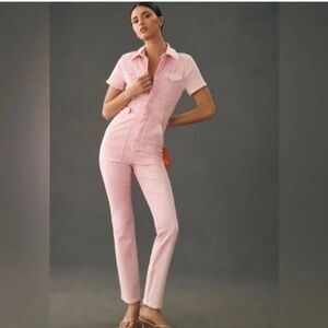 Good American Pink Jumpsuit